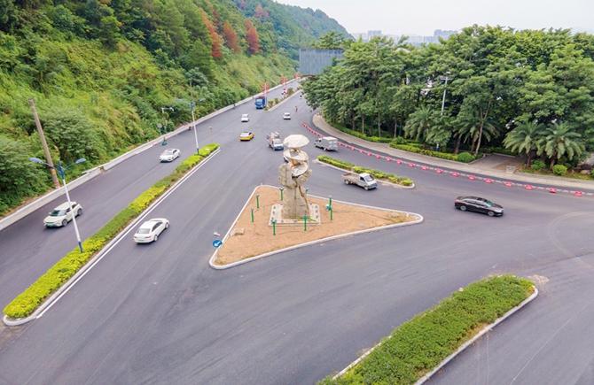 施工路段 恢復雙向通行